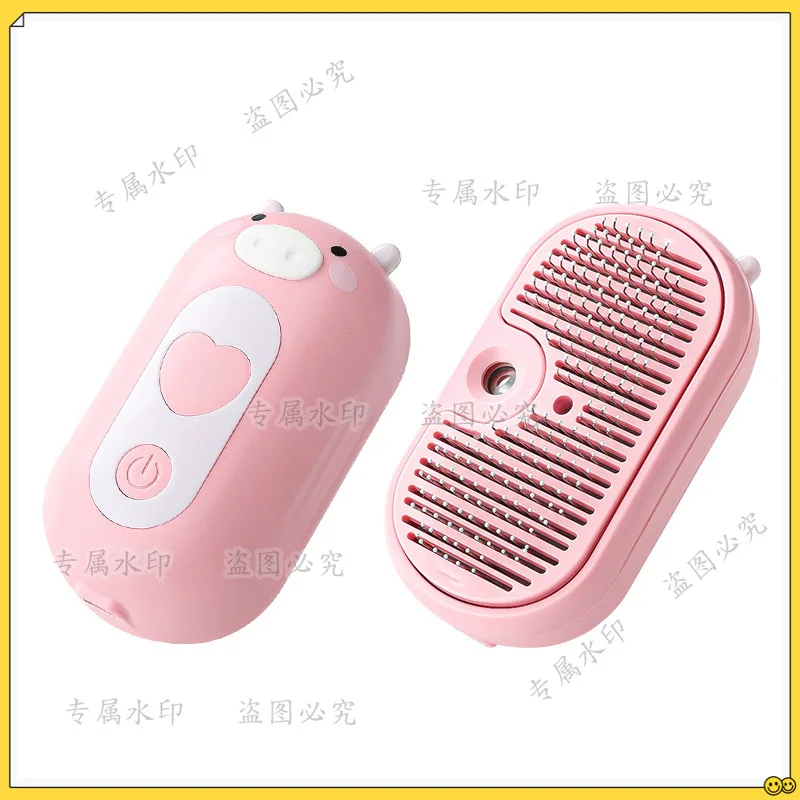 

Mini spray pet comb, one-click hair removal pet brush, special pet comb for cats and dogs, cat hair removal needle comb