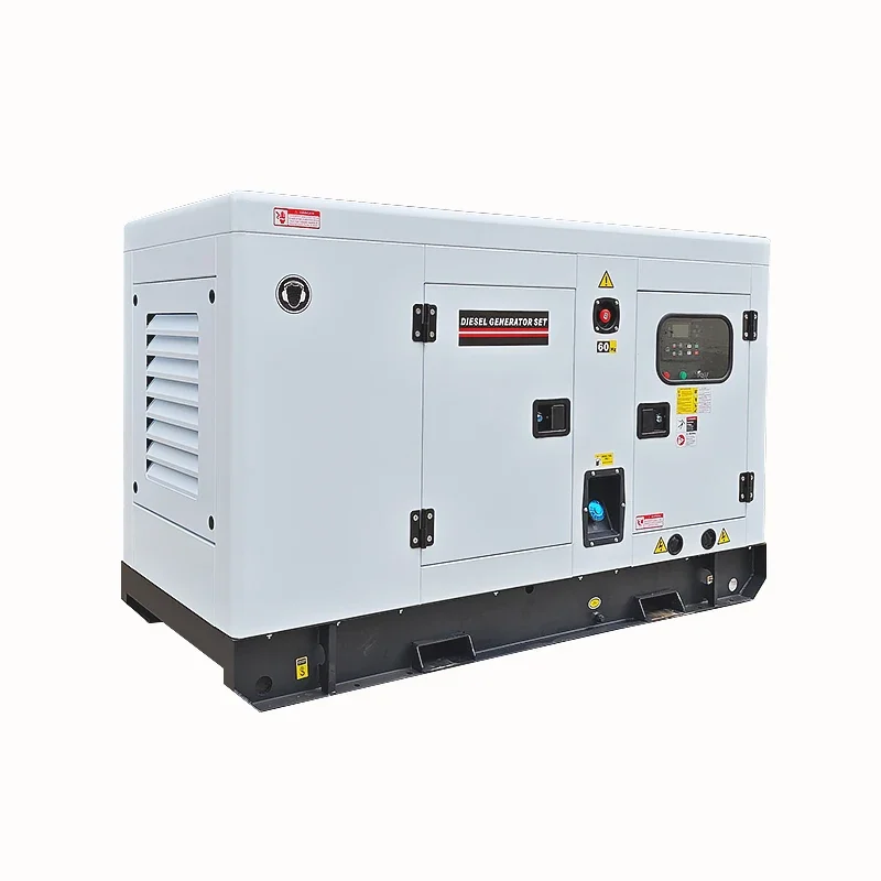 القوة الصناعية الذكية 24KW 30KVA مجموعة مولدات الديزل الصامتة محرك ريكاردو مستوى عال من الأتمتة لمصنع التصنيع