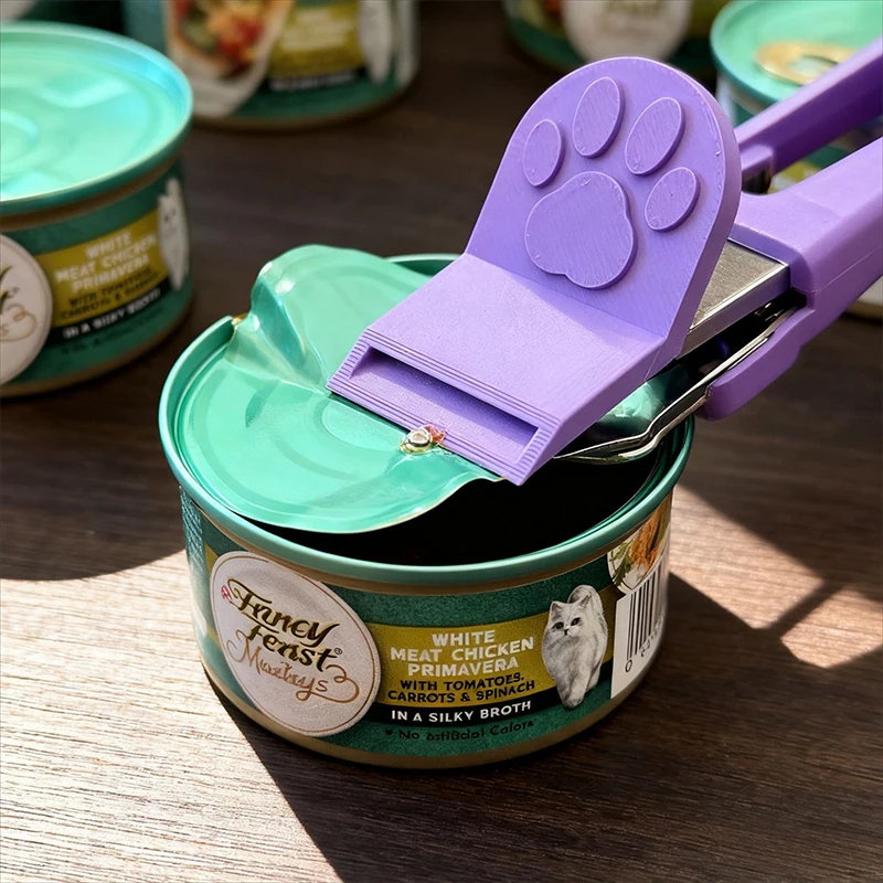 Abrelatas para personas mayores para mujeres con artritis diseñado para su agarre antideslizante y fácil de limpiar para comida para perros y gatos
