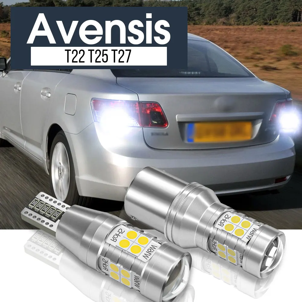 

2x LED Backup Light Reverse Lamp Blub Canbus Accessories For Toyota Avensis T22 T25 T27 1997-2018 2009 2011 2012 2013 2014 2015