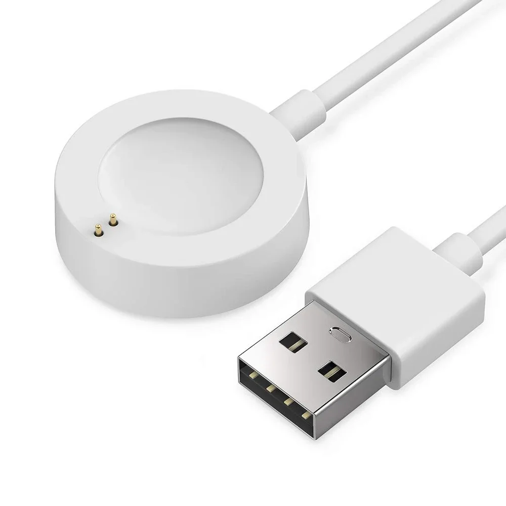 Magnetic Charger Cable for Fossil Gen 4 5 6 Explorist HR/Venture HR/Garrett Hr/Carlyle/Julianna USB Charging Cradle Cable Dock