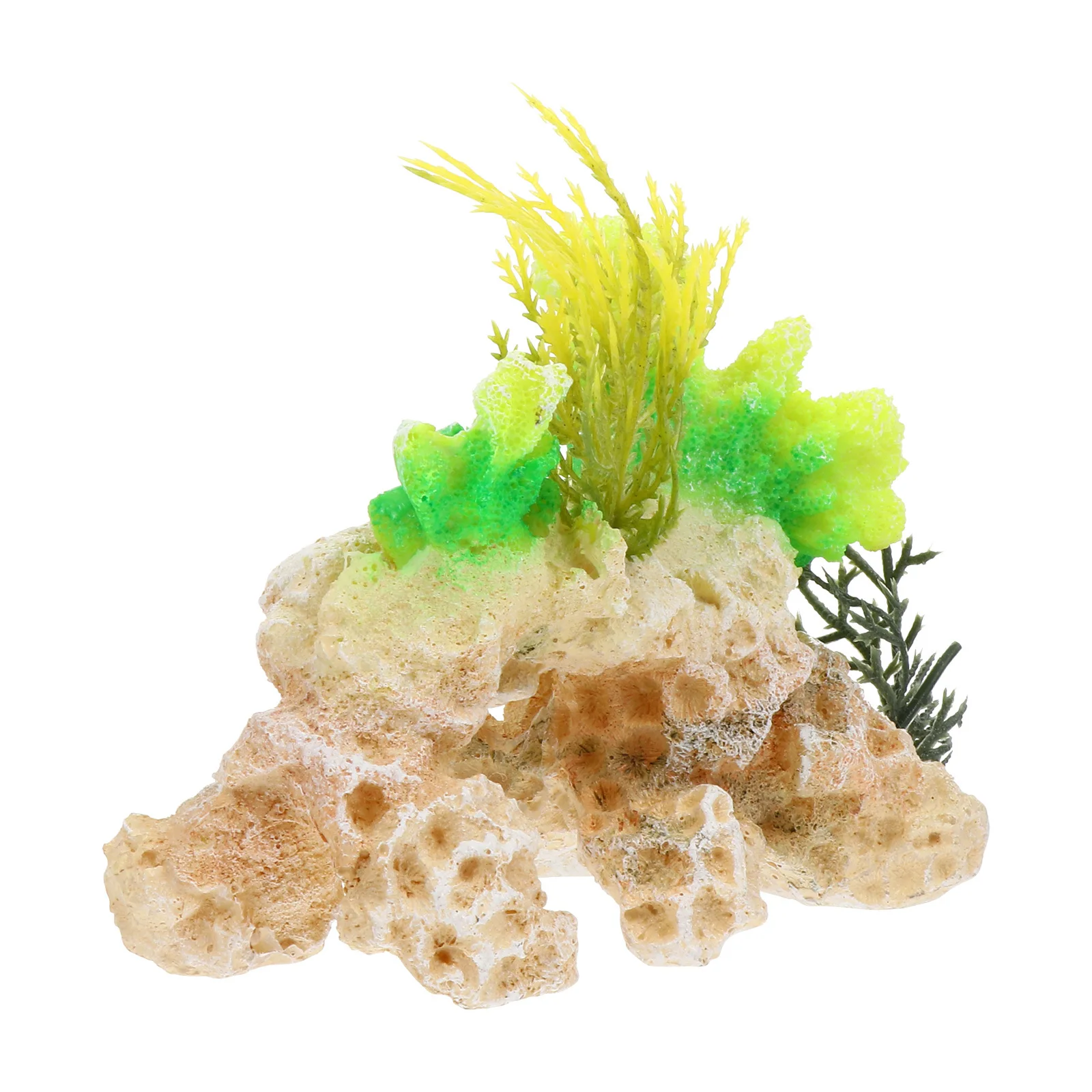 

Small Coral Fish Tank Decor Resin Aquarium Ornament For Pond Tabletop Sea Life Decorative Vivid Realistic Look