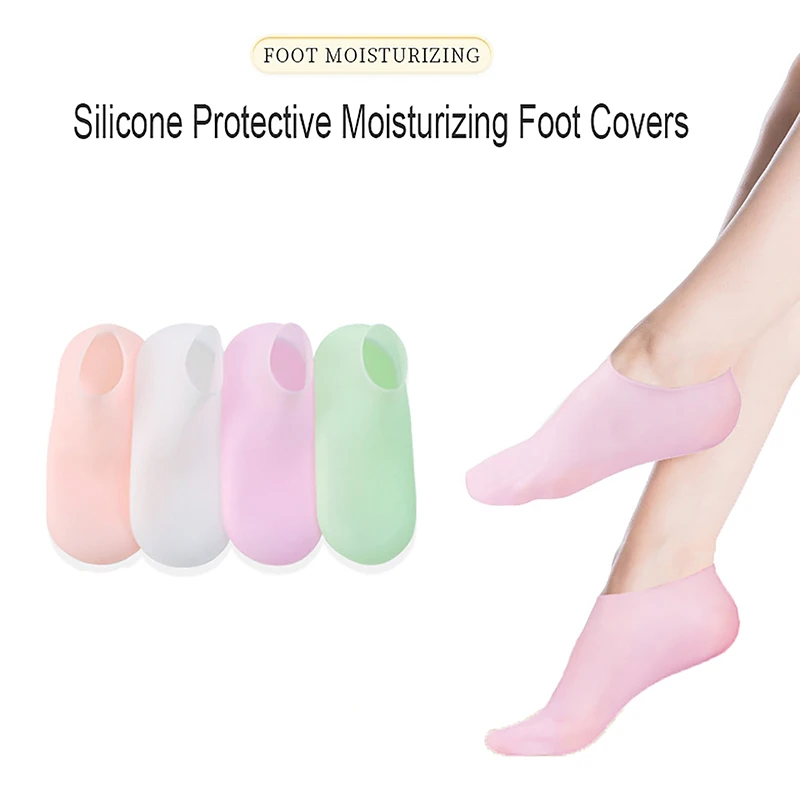 

Spa Silicone Socks Moisturizing Gel Socks Foot Care Tools To Exfoliate And Prevent Dry Cracks Dead Skin Removal Protector