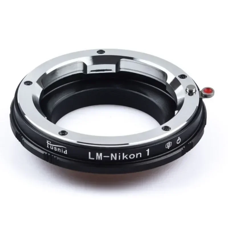 Pour LM-Nikon1 Nouveau LM-N1 de bague d'adaptation de mise au point manuelle pour objectif Leica M à Nikon 1 Mount Camera l's ltV1 V2 V3 J1 J2