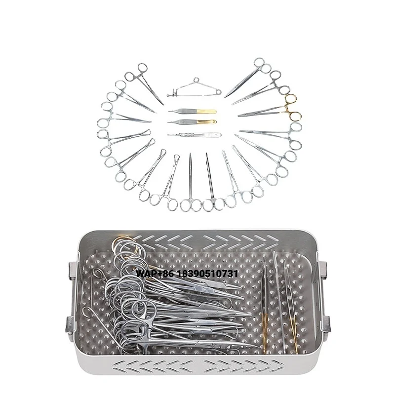 Large discounts on stainless steel veterinary trauma use veterinary instrument sets