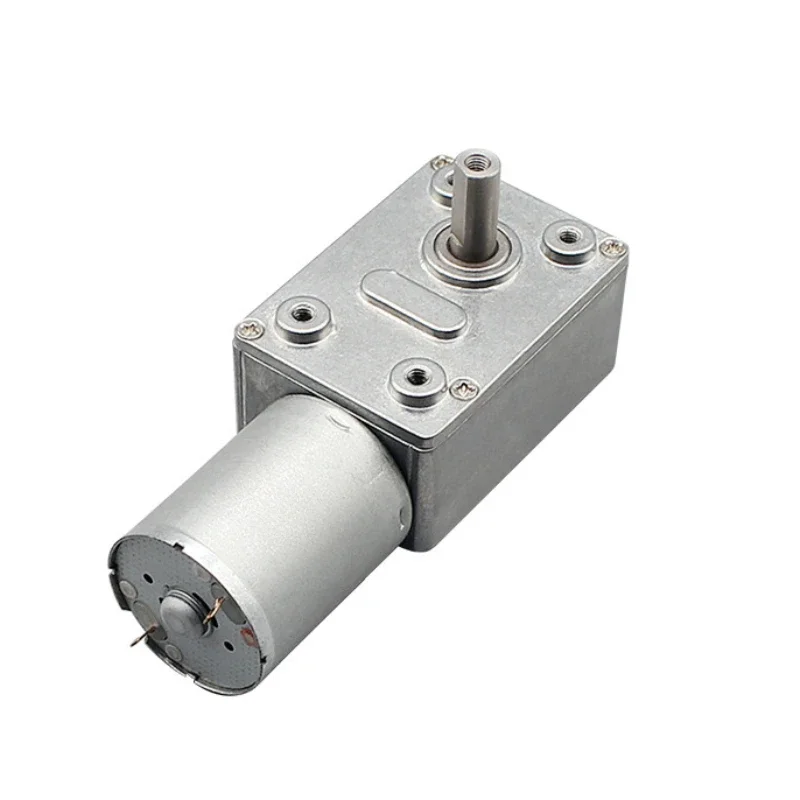 1PCS JGY370 DC6V/12V/24V High Torque Speed Reducer Metal Worm Gear Box Motors Reversible Low Speed Worm Gear Motor