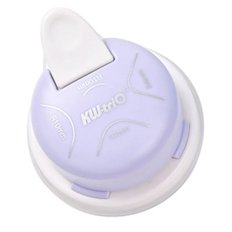 KW-TRIO 4 Way Corner Rounder Punch, 4Mm, 7Mm, 10Mm 4 In 1 Corner Cutter For Card Making, Laminate, Cardstock