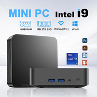 Mini PC Computer Intel Core i9 8950HK Windows 11 Small Pocket Computer 16GB RAM 1TB SSD Type-C 4K 60Hz Mini Desktop PC Gaming