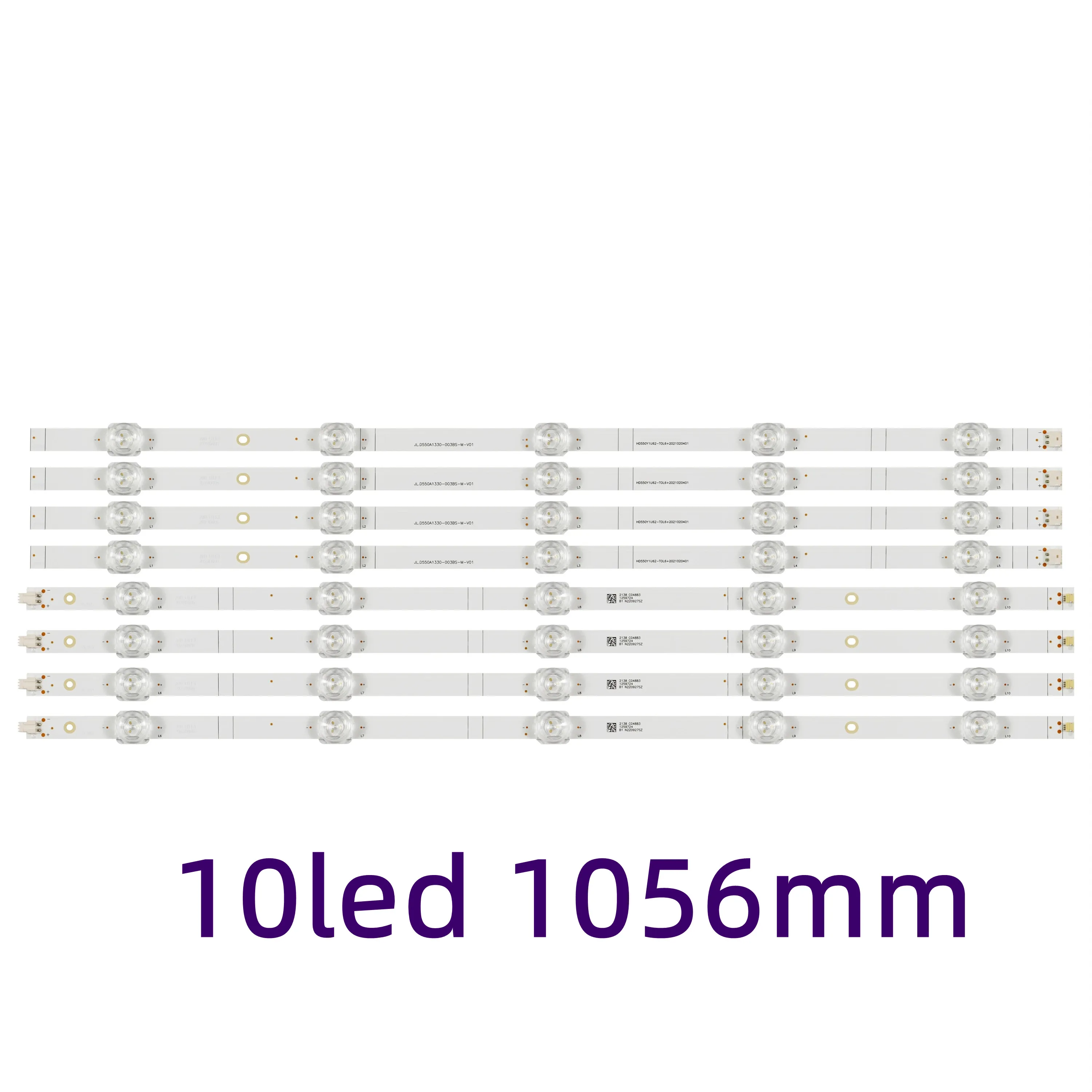 

Комплект светодиодной ленты 5/8 для 55a6gv 55a7gv 55a6g 55a6h 55a65gv 55c350 55c350kb 55c350ls 55c350B JL.D550A1330-003BS-M HD550Y1U62-TOL6