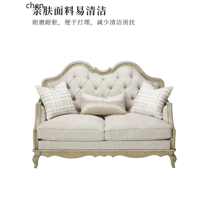 SA-10  Solid Wood Sofa Single And Three-Seater Sofa Small Apartment Living Room Sofa Set