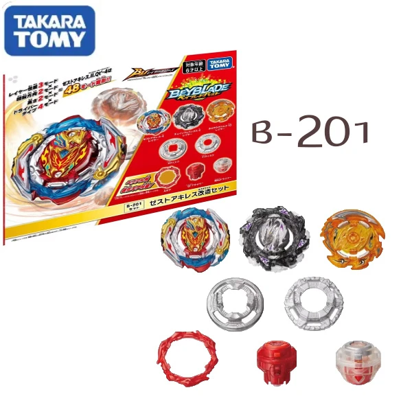 

TAKARA TOMY 100% New Original Beyblade Burst BU B-201 Zest Achilles Customize SetChildren's Toys Gifts