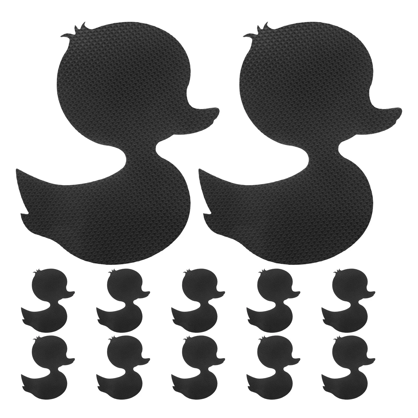 

12Pcs Anti-Slip Bathtub Stickers Cartoon Shaped Bathroom Non-Skid Decals Self-Adhesive Floor Safety Grip for Shower Pool Stairs