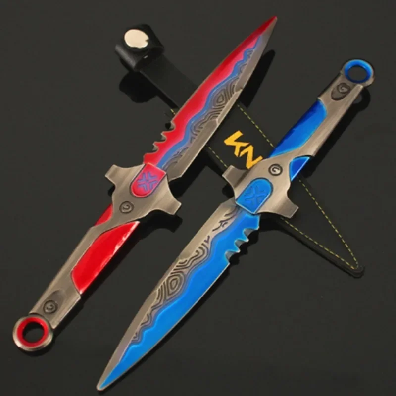 半透明の金属製の武士の剣のおもちゃ,バランスの取れた武器,vctロック,ミサコルディアナイフゲーム,周辺機器,クラフトギフト,21cm