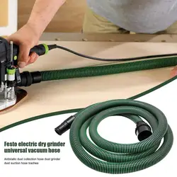 Adatto per Festool MIR-KA tubo per aspirapolvere smerigliatrice elettrica a secco tubo per raccolta polvere tubo per vuoto da 3.5m