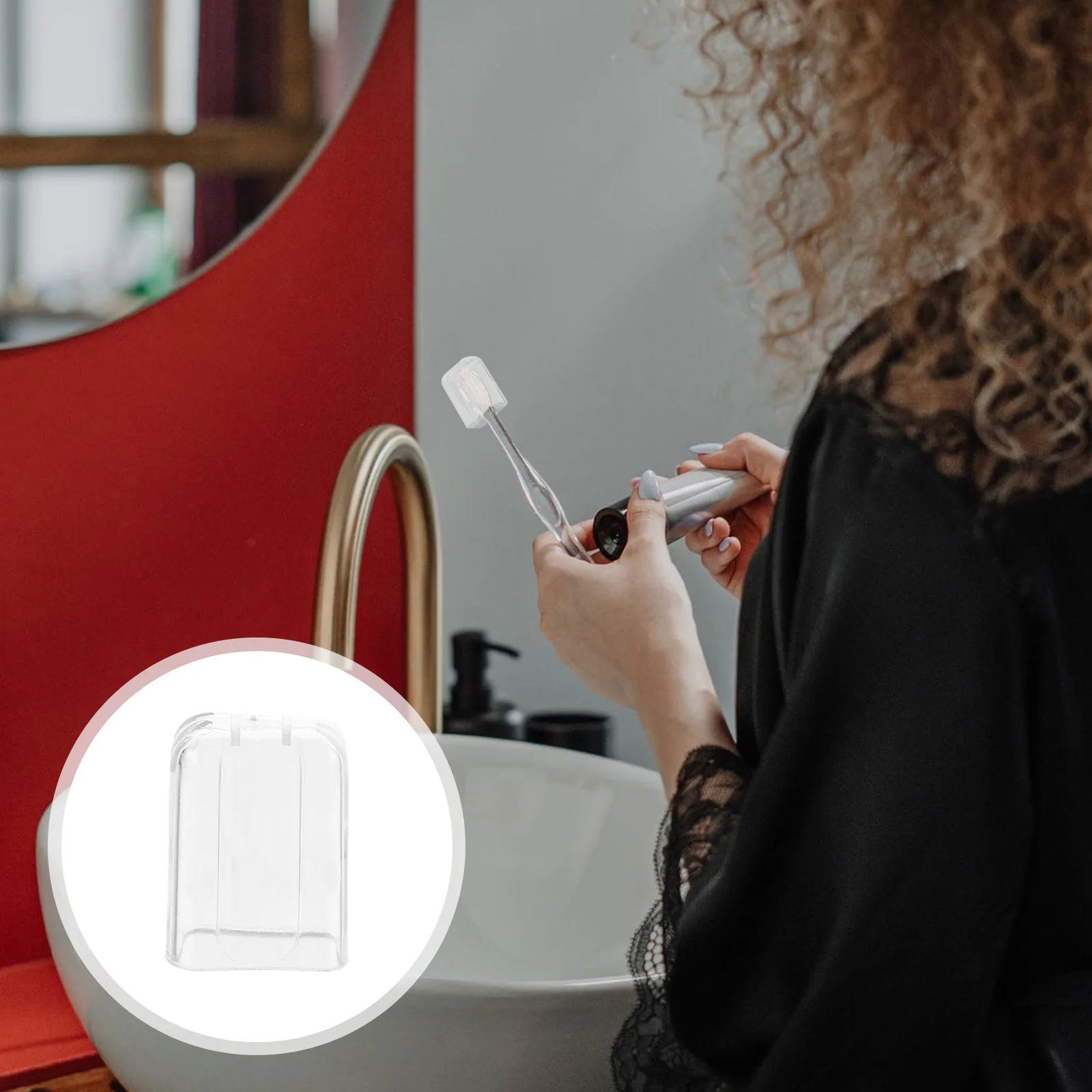 

20 Pcs Dust Cover Toothbrush for Kids Protective Lid Portable Travel Accessories Resin Cap