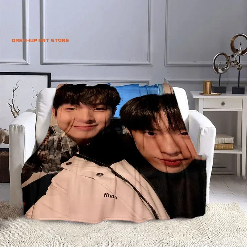 2026 Korean Drama Our Beloved Summer Series Printed Blankets Choi Woo-shik Kim Da Mi Print Flannel Blanket Tv Show Quilt Fans Gi