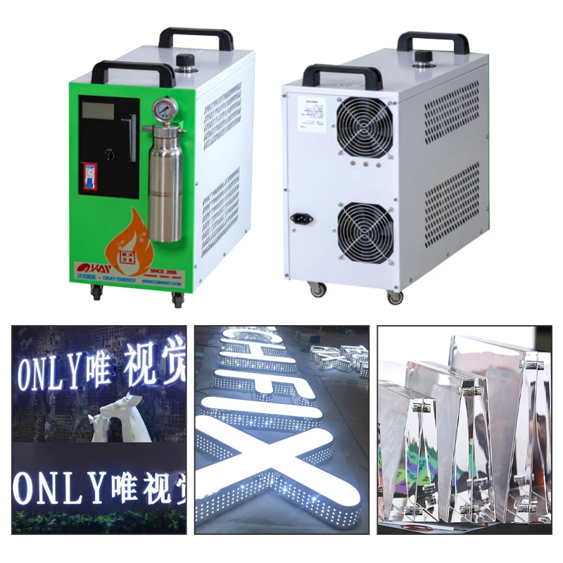 Factory price acrylic surface polisher hho flame polishing machine for acrylic sheet