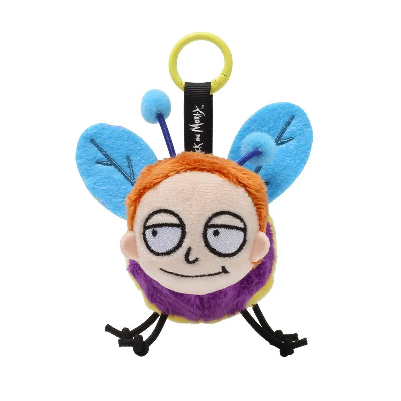 Hugkis Rick en Morty Pluche Hangende Pop, Leuke Knijpgeluiden, Trendy Speelgoed, Cadeau voor Fans