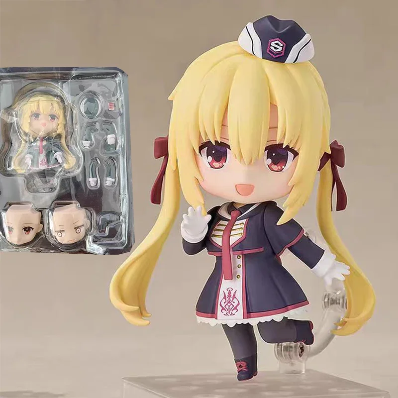 

Game RIDDLE JOKER Figures Levy9 Kawaii Action Figure Q Version Statue Arihara Nanami Can Change Expression Model Collect Gifts