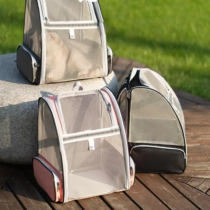 pet carrier backpack, big cat backpack Transparent space capsule breathable portable bag backpack cat and dog supplies