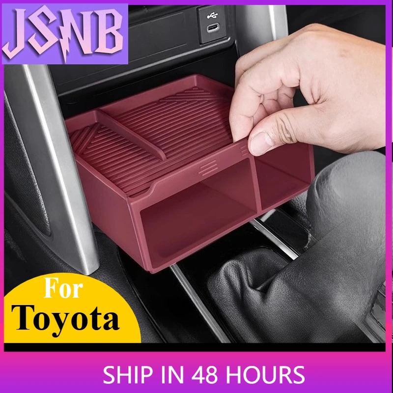 ​ ​ Pour Toyota Corolla Cross & Frontlander: plateau de séparation en Silicone antidérapant pour tableau de bord, organisateur d'accoudoir