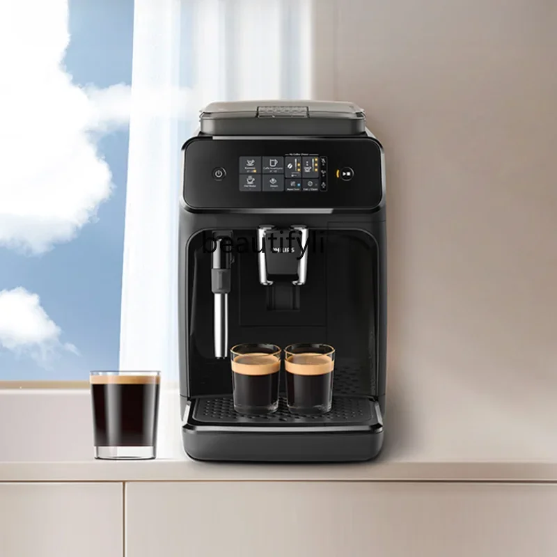 

Black Pearl Italian Auto Coffee Machine Ep1221 Convenient Coffee Grinding Machine