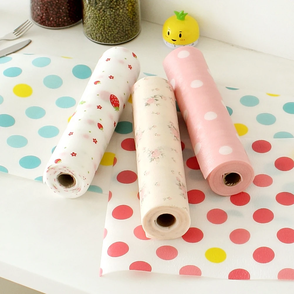 

Moisture Proof Pad Drawer Liner Mat Kitchen Cabinet Shelf Refrigerator Mats Non Slip Water Resistant PET Table Mat Cuttable
