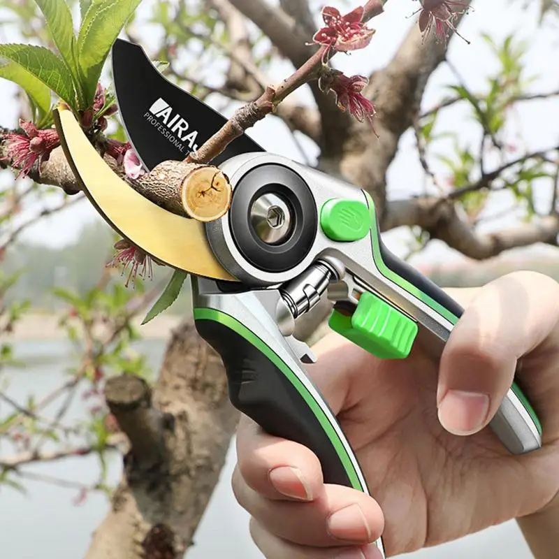 

SK5 Steel Gardening Shears Garden Fruit Tree Branch Shears Ergonomic Design Flower Pruning Scissors Iron Wire Pp Pipe Scissors