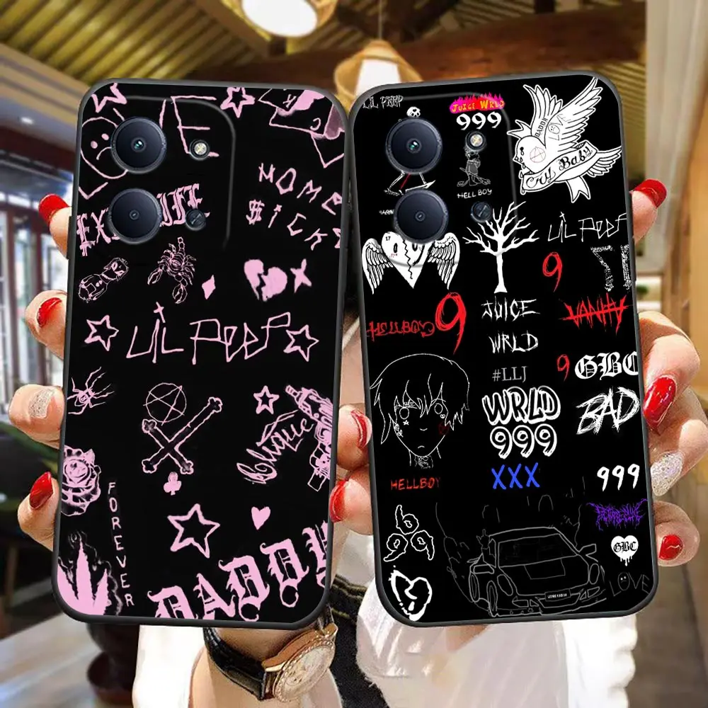 Rap Cry Boy Lil P-Peep Cover Phone Case For Redmi A1 A2 A3 A5 A7 15 15C 14C 13C 13 12C 12 10 10C 9T 9C 9A 9 8 K60 K40 K30 Shell