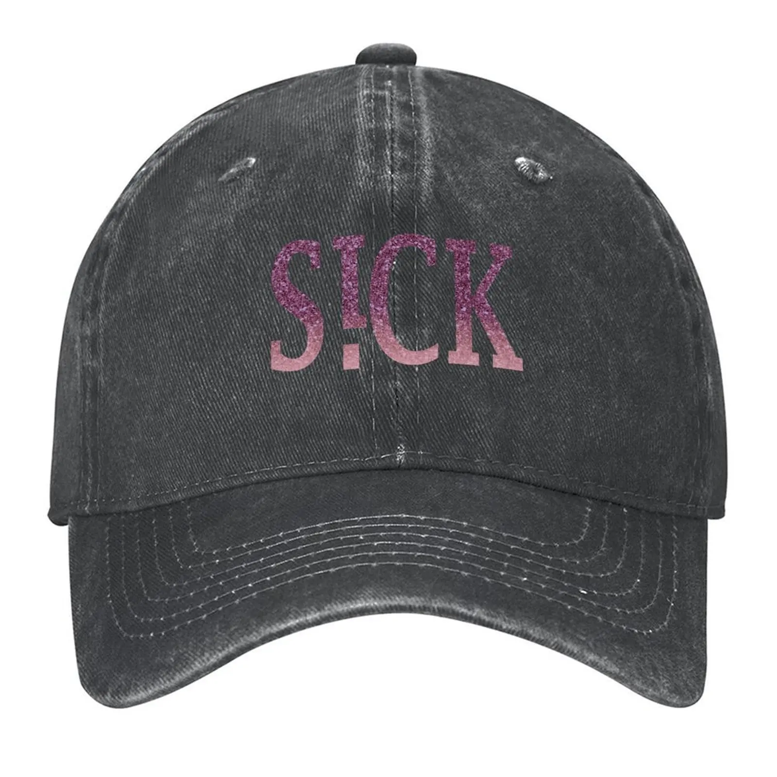 

Sickick Sick Kick S!ck!ck Purple S!cK!ck S!ck S!CK!CK Baseball Cap Hip Hop funny hat dad hat Golf Hat Man Designer Man Women's