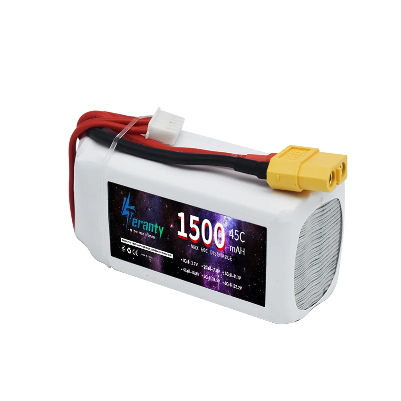 14.8V RC LiPo Battery 4S 1500mAh 2200mAh 2700mAh 3000mAh 4200mAh 5200mAh 6000mAh 6500mAh 9800mAh 10400mAh For RC Drone Car Spare