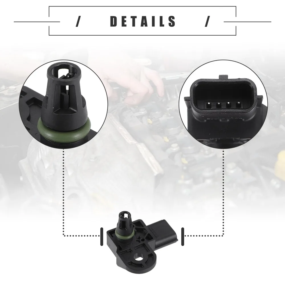 Manifold Air Intake PRESSURE แผนที่ Boost Sensor SH01K3239 สําหรับ MAZDA 6 3 SERIES CX-5 CX-7 2012-2016 ใหม่