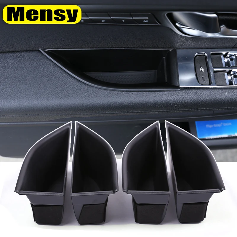 

For Land Rover Range Rover Evoque 2012-2018 Door Handle Storage Box Armrest Box Front Door Holder Tray Car Organizer Accessories