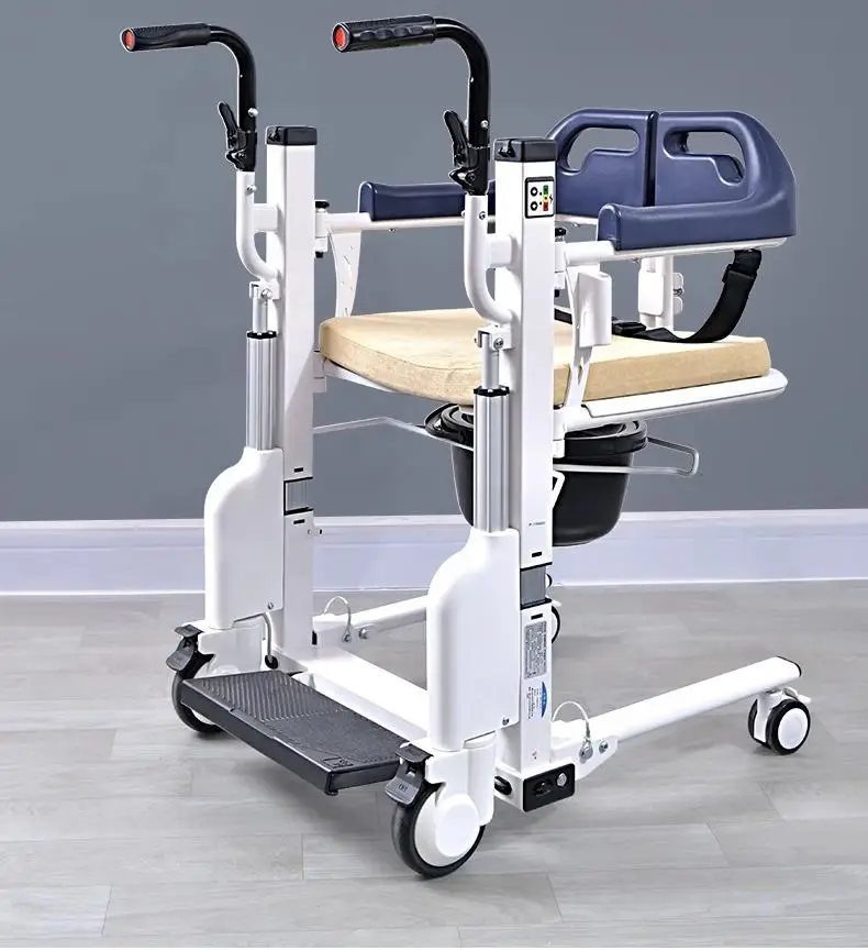 Paralyzed Elderly Shift Chair Bedridden Disabled Household Toilet Multi-functional Hydraulic Lift Machine Bath Chair