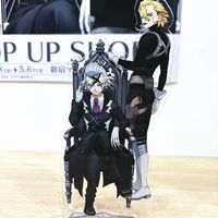 Dr STONE Chair Series Acrylic Stand Stanley Snyder Figure Display Xeno Anime Goods Collection Ornament Cute Desk Decoration Gift