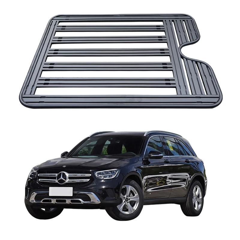 

Aluminum Alloy Car Roof Cargo Luggage Rack Baskets for Mercedes-Benz GLC 2016-2023 2024+