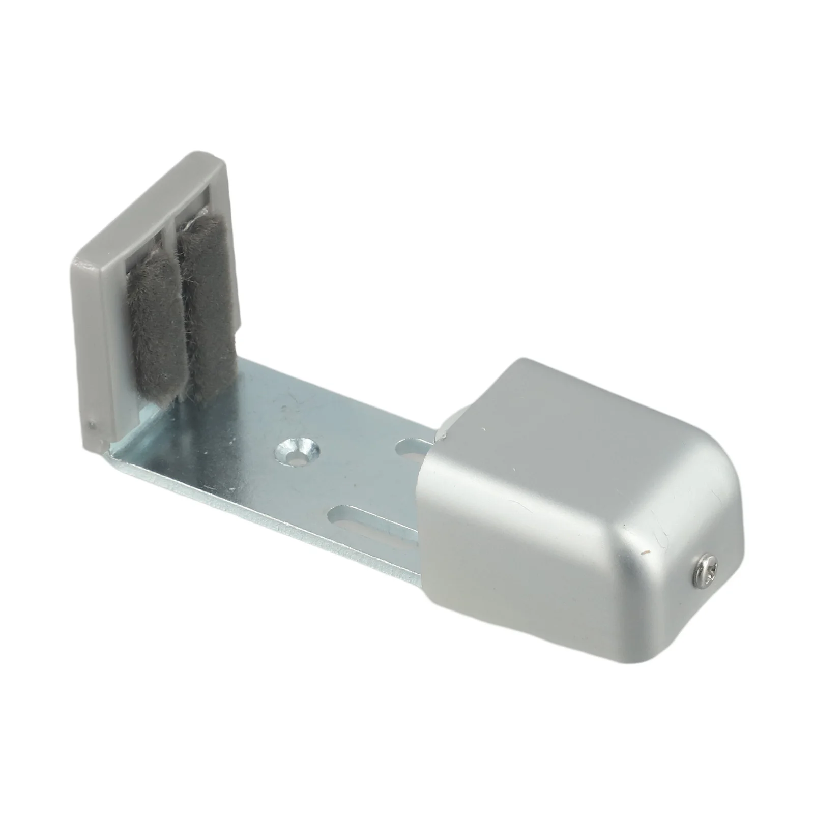 

Adjustable Door Guide Barn Door Floor Guide Office Space Color Silver Easy Installation Seamless Sliding Motion