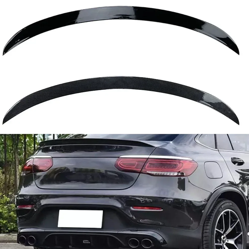 Carbon Rear Trunk Spoiler ABS For Mercedes Benz GLC Coupe W253 GLC260 300 2016+AMG Tail wing fixed wing spoiler  AMG Styl