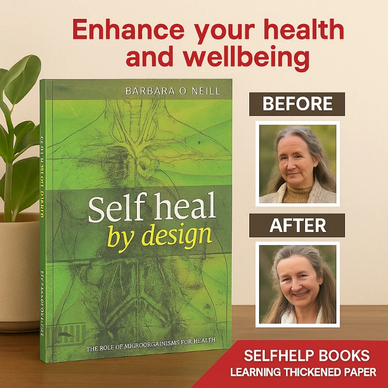 Self Heal By Design Book By Barbara O'Neill | Natural Self-Healing Book | Guide To Micro-Organisms for Health Livros Libros