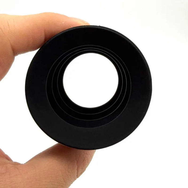 Soft Silicone Rubber Eyepiece Cover for Scope Thermal Imager  OD 48mm Overall Length 52.5mm