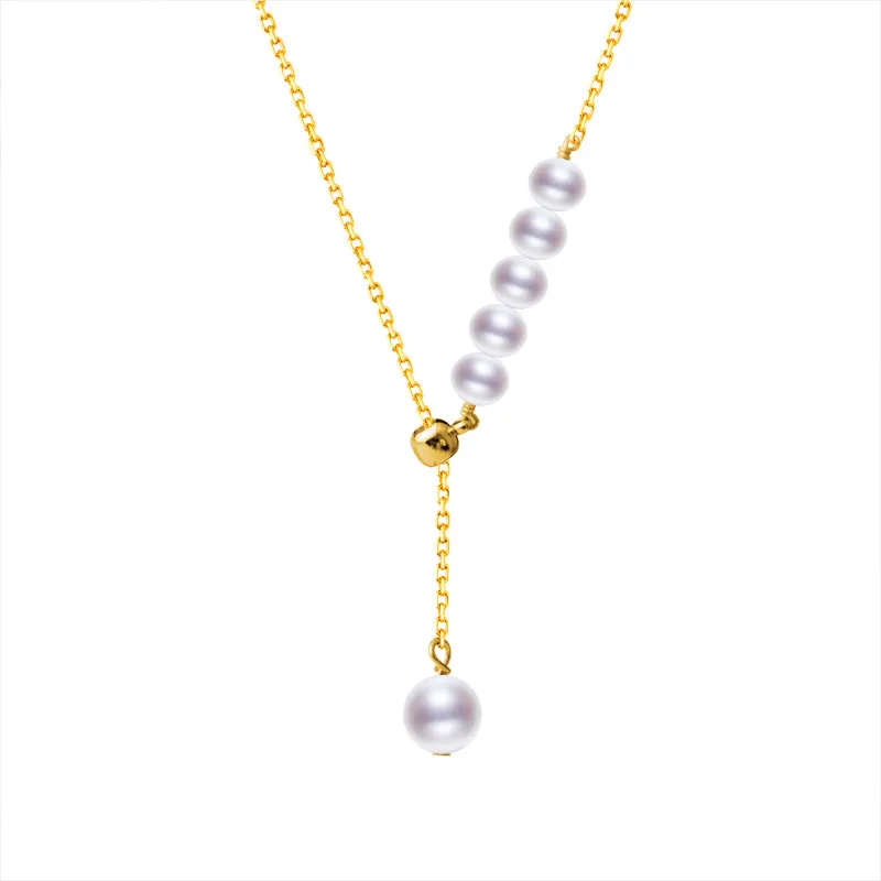 

fine Jewelry Fashion naturalfreshwater pearl necklaceoendant Original Design whitefashion Simple versatile gift x100020