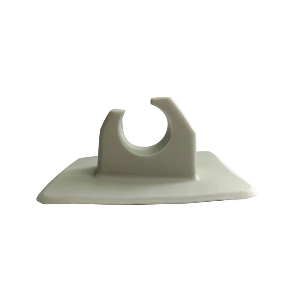 Boat Clips Paddle 11 * 8.3cm / 4.33* 3.27in PVC Paddle Clips Pole Paddle Clips 1pcs Black / Grey Inflatable Boat Hot Sale Newest