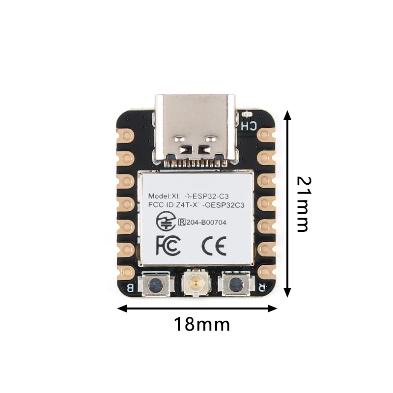 Płytka rozwojowa Xiao ESP32C3 Wi-Fi/Bluetooth 5.0 RISC-V Mini MCU z obsługą ładowania baterii/programowanie Python