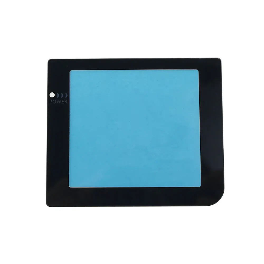 JCD Replacement Plastic Glass Screen Lens Protector For Gameboy Pocket GBP Mirror Faceplate Cover W/ Back Adhesive Sticker  ﻿