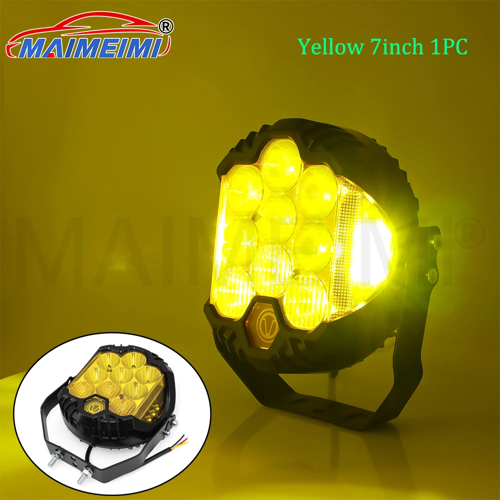 

7 INCH Driving Lamp Headlamp Automobile LED Sport Work Lamps for Lada Offroad 4X4 vehicle Auxiliary Lights led