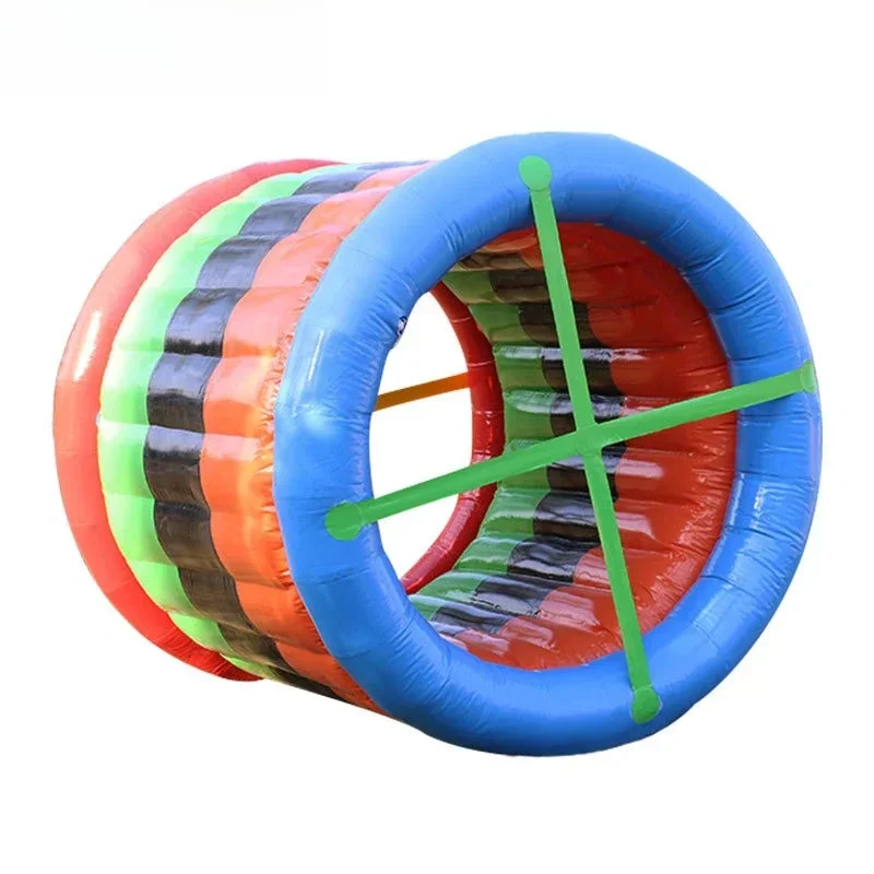 Fun sports props Dynamic five-ring roller Outdoor body Intelligent inflatable expansion training Entertainment equipment