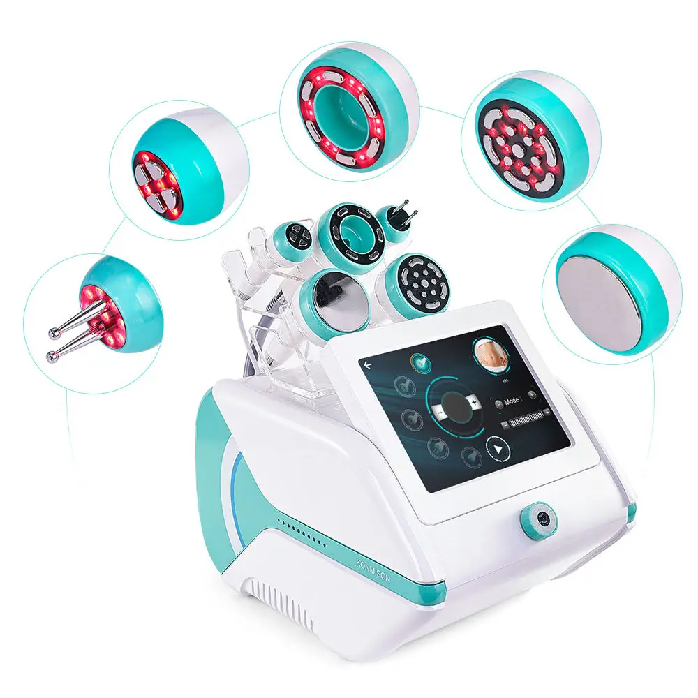 New 80K Five-in-one Fat Blasting Instrument Radio Frequency Negative Pressure Lifting And Shaping Fat Slimming Beauty Equipment