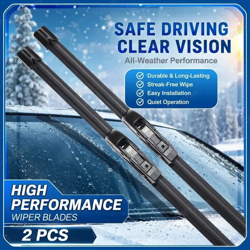 Wiper Blades for Toyota Sea Lion 2004-2019 21 Inch Front Rear Windshield Wipers Compatible All Weather Rain Snow Debris