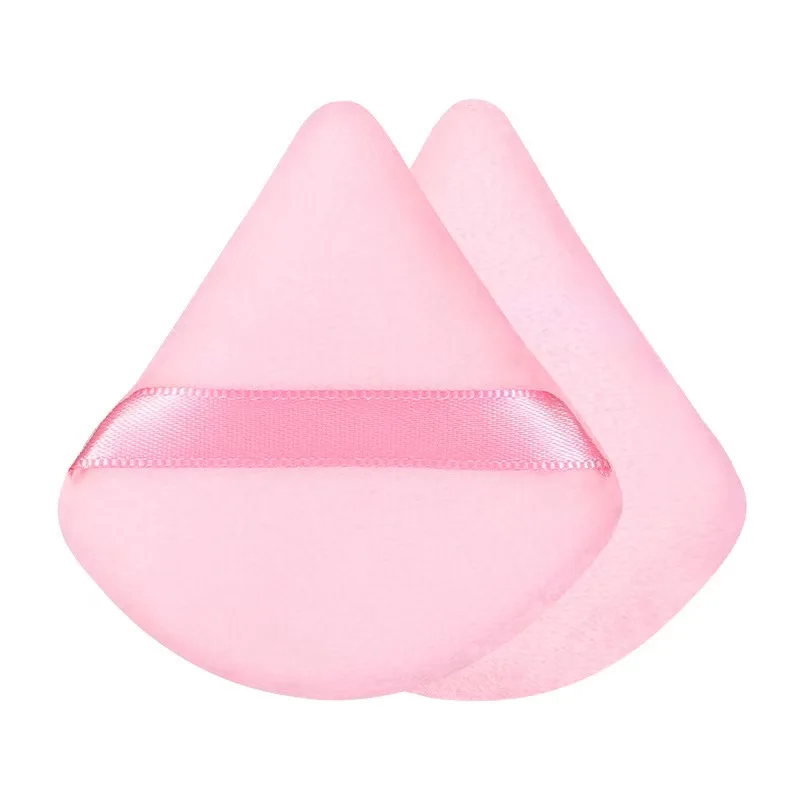 3/5/6 Pcs Soft Plush Triangle Powder Puff Cosmetic Loose Powder Foundation Makeup Tool Liquid Apply Plushie Puff