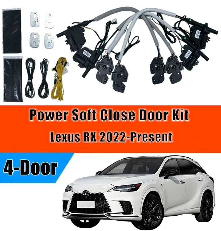 XCAR For Lexus RX 2022-Present, Automatic Door Closing System with Electric Soft Close and Suction Lock